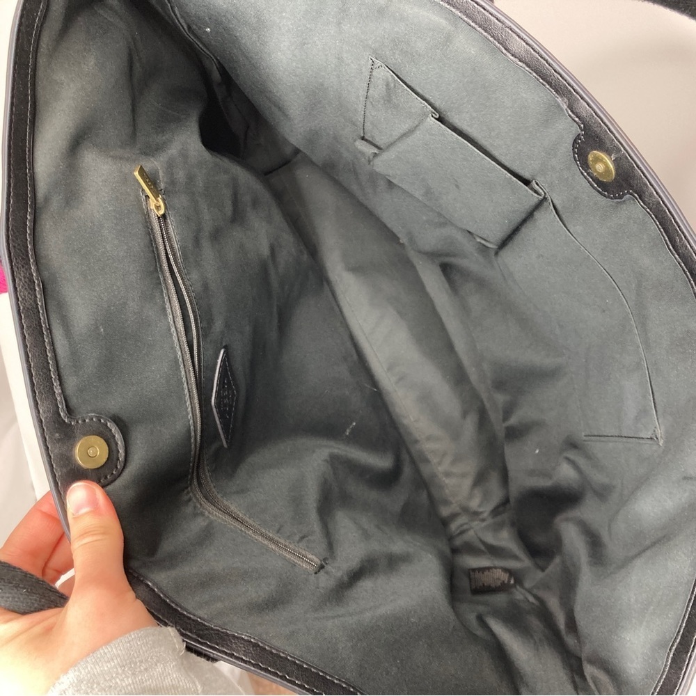 Fossil | Eliza Multi Color Stripe Tote Beach Bag - image 4